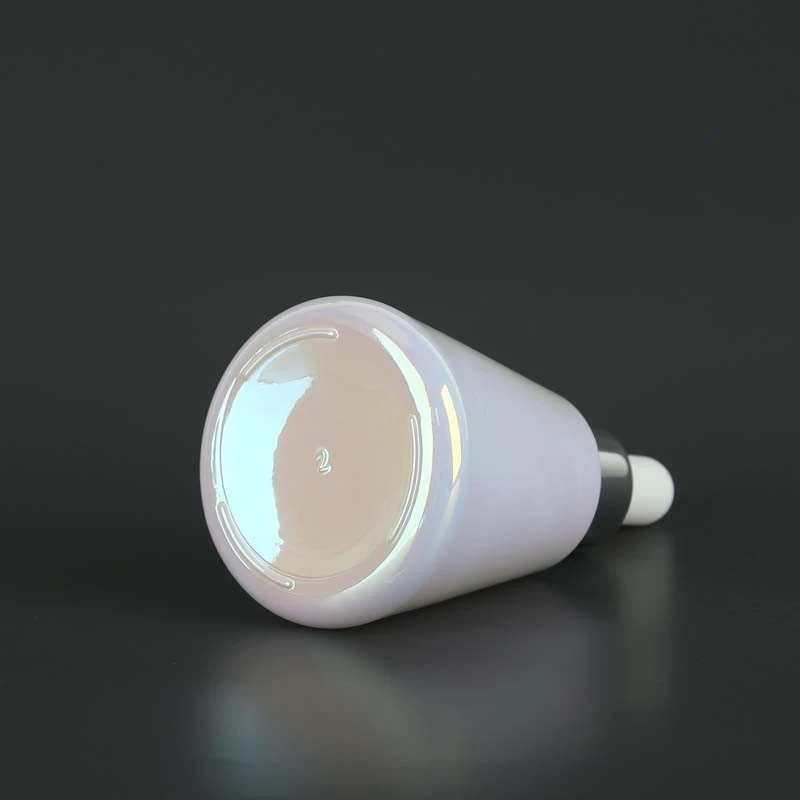 Customize 30ml Glass Dropper Bottles Electroplated Cosmetic Container